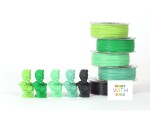 PLA filament DARK green 1,75 mm Print With Smile 0,5 kg