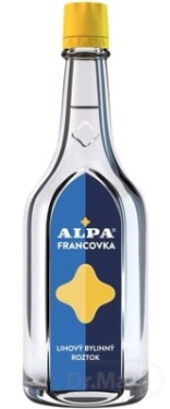 ALPA Francovka liehový roztok 160 ml