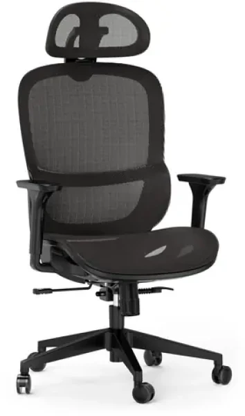 SENSE7 Neyo čierna / Kancelárske ergonomické kreslo / nosnosť 140 kg (5902659848130)
