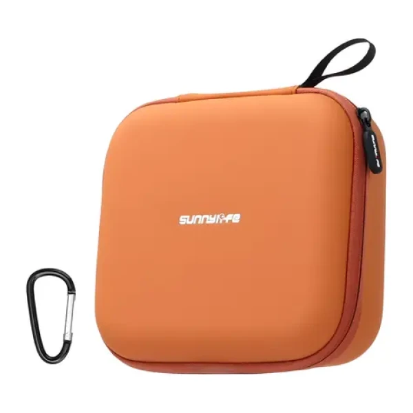 SUNNYLIFE Puzdro so sieťovaným vreckom pre DJI Neo 2 oranžové