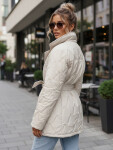Dámska prechodná bunda TY5587 krémová - FashionStreet XXL