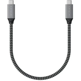 Satechi kábel USB-C 0.25m šedá / 100W (ST-U4C25M)