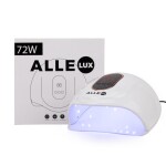 MollyLac UV/LED lampa na nechty 72W pre hybridné laky Alle Lux T15 biela