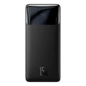 Baseus Bipow Powerbank 10000mAh (PPBD050001) čierna / 15W / 2x USB-A / 1x USB-C (PPBD050001)