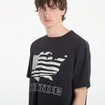 Tričko Rhude Banner Tee Vintage Black/ White S