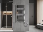 MEXEN/S - Urán radiátor + vykurovacia tyč 1200 x 600 mm, 600 W, chróm W105-1200-600-2600-01