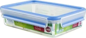 Emsa Clip amp; Close 1.2 l modrá / Dóza na potraviny / BPA FREE (3100508542)