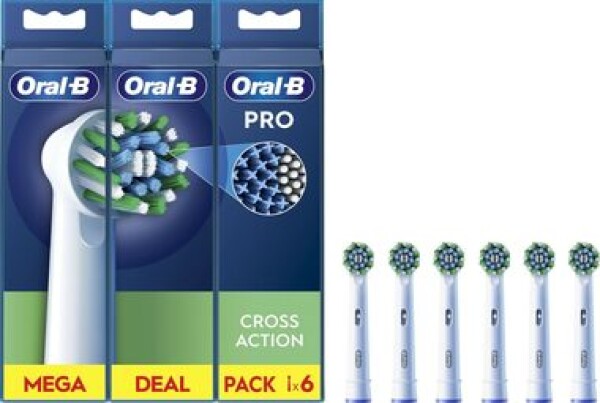 Oral-B E50RX Cross Action / Náhradná hlavica / 6ks (EB50RX-6)