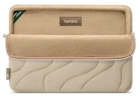 Tomtoc Terra A27 Sleeve Natural Sand / Puzdro / MacBook Air 15" / M2, M3, M4 (A27E3K2)