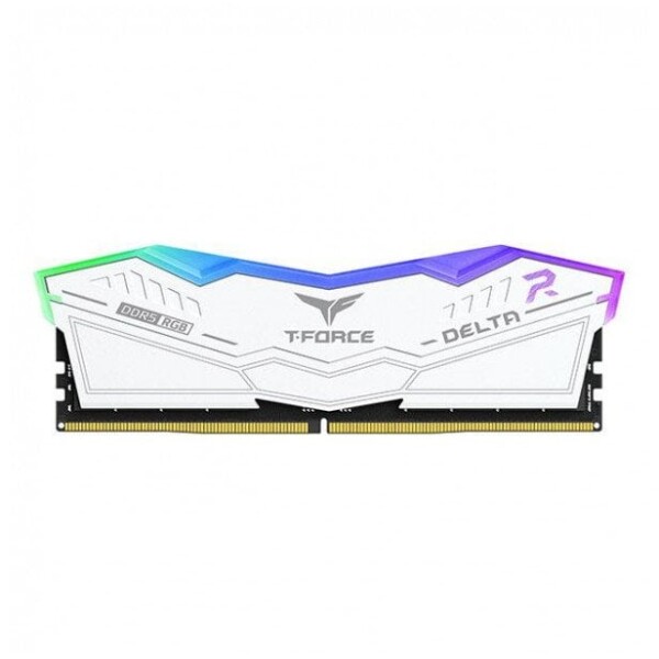TeamGroup Pamięć DDR5 Team Group D-ELTA RGB 32GB (2x16GB) 6000MHz CL30 1,35V White