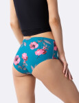 Julimex Maxi nohavičky Wild Rose S-2XL emerald S