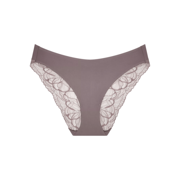 Dámske body Make-Up Illusion Lace Highleg Tai - Triumph naze béžová (00NZ) 046