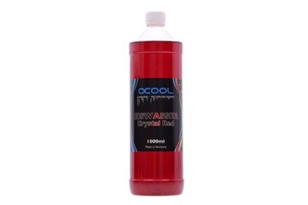 Alphacool Eiswasser Crystal Red premixovaný coolant 1000ml / chladiaca kvapalina (18549)