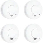 Smartwares 10.100.41 / Detektor dymu / fotoelektrický / 85 dB / 4ks