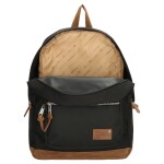 Retro ruksak Enrico Benetti Santiago Notebook Backpack 22 l Black