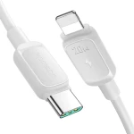Joyroom Multi-Color Series A14 Nabíjací kábel USB-C (M) - Lightning (M) 20W 1.2m biela (6956116748487)