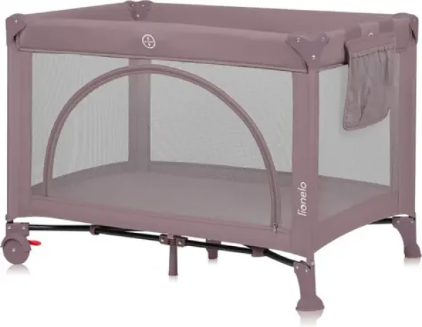 Lionelo Postieľka cestovná Laura Pink Nude / do 15 kg (LO-LAURA PINK NUDE)