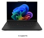 Lenovo ThinkPad T16 Gen 5 čierna / Notebook / 16" WUXGA / Core Ultra 7 355 2.3GHz / 32GB / 512GB SSD / Intel / W11P (21WT000QCK)