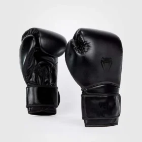 Boxerské rukavice Contender Black/Black - Venum (16 OZ, čierna) (90193-4-16 OZ)