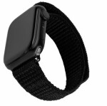 FIXED Nylonový remienok Nylon Sporty Strap pre Apple Watch 38/40/41mm čierny (FIXNST2-436-BK)