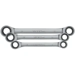 Gedore RED R07405006 / Sada obojstranných očkových račňových kľúčov / 8-19 mm / 6 ks (3300898)