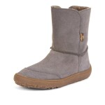 Detská zimná barefoot obuv TEX SUEDE Gray, Froddo, G3160238-3, sivá - 28