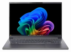 Acer Aspire 16 AI (A16-I71M-75KD) sivá / Notebook / 16" WUXGA 120Hz / Intel Core Ultra 7 355 / 16GB / 512GB SSD / W11H (NX.JXPEC.004)