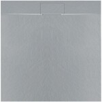 REA - Sprchová vanička Bazalt Grey 90x90 REA-K4105