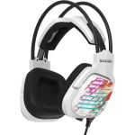 A4Tech Bloody G565 Energy biela / Herné slúchadlá s mikrofónom / 7.1 / Mikrofón integrovaný / USB / RGB / 2 m (A4TSLU47749)