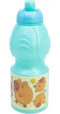 STOR Fľaša na pitie Kapybara / Fľaša na pitie / 400 ml / Plast (20132)
