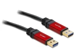 DeLock USB 3.0-A samec/samec / USB kábel / 5 m / Premium (82747)