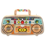 2Kids Toys Activity board Drevené FM rádio