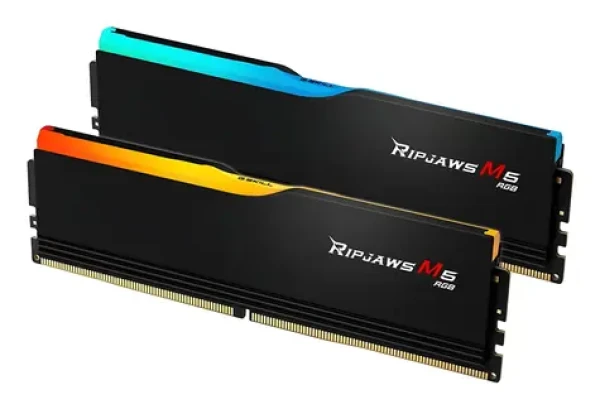 G.Skill Ripjaws M5 RGB 32GB (2x16GB) 6000MHz čierna / DDR5 / CL36 / DIMM / 1.35V / XMP 3.0 (F5-6000J3636F16GX2-RM5RK)