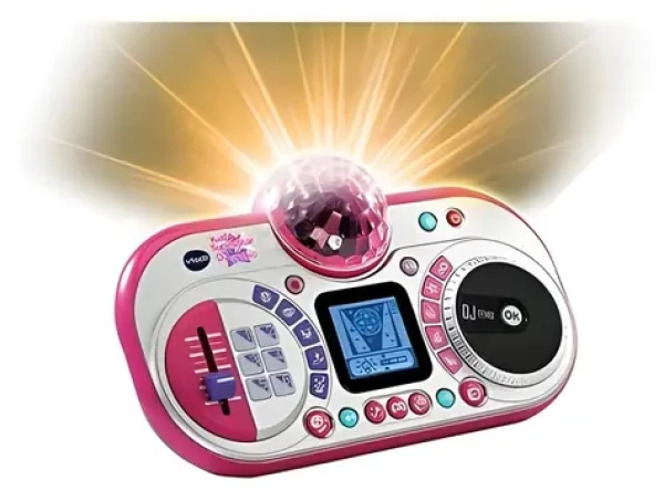 VTech Kidi Super Star DJ Studio 80-531704 čierna/ružová