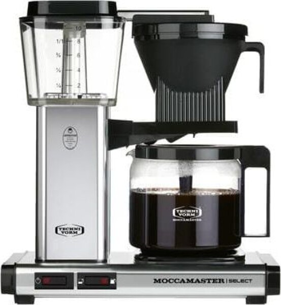 Moccamaster KBG 741 Select strieborná / Kávovar na prekvapkávanú kávu / 1520 W / 1.25 l (8712072539709)