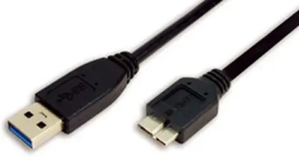 LogiLink Micro USB-B čierna / Kábel USB 3.0 / USB-A (M) - Micro-USB B (M) / 1 m / 5 Gbit/s (CU0026)