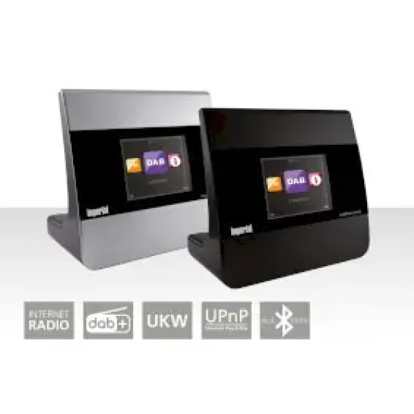 Imperial DABMAN i400 strieborná / Internetové rádio / DAB+ / FM / Internet / BT / UPnP (22-240-00)