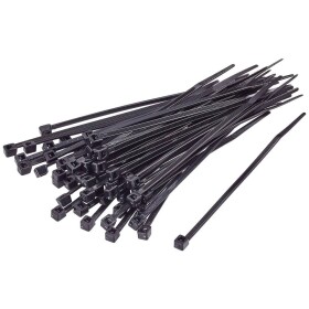 TRU COMPONENTS TC-12055516, TC-BT-400-8.8-UVB, sťahovacie pásky, 8.8 mm, 400 mm, čierna, stabilný voči UV žiareniu, 100 ks; TC-12055516