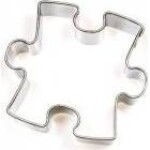 Vyrezávacie kolíčko puzzle 30x25 mm - Smolík - Smolík