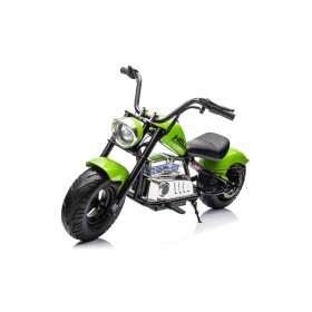 Mamido Detská elektrická motorka Chopper Warrior 36V zelená