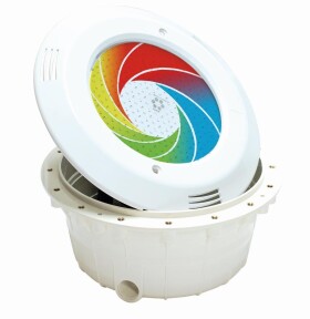 Vagnerpool Podvodný svetlomet VA LED RGB-DMX; farebné, PF, 12 V; 33 W, biela farba, pre betónové bazény