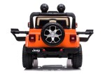 Mamido Elektrické autíčko Jeep Wrangler Rubicon 4x4 oranžové