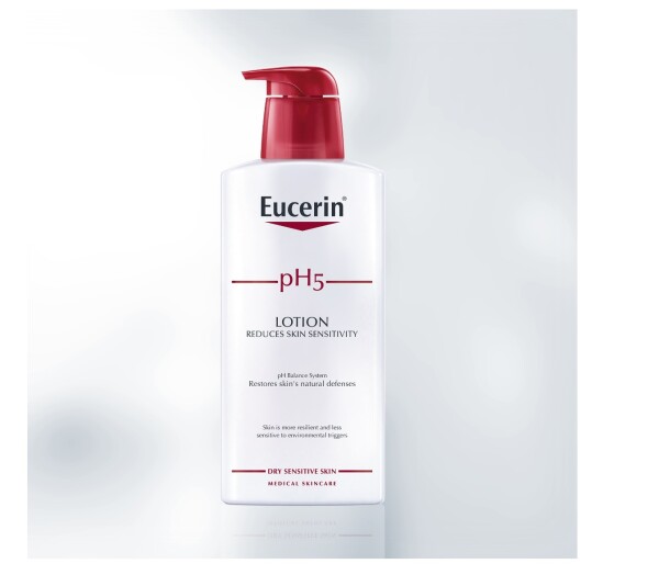 EUCERIN pH5 telové mlieko pre citlivú pokožku 400 ml