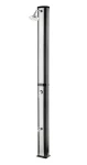 G21 Amber čierno-strieborná / Solárna sprcha / 60 l (SP-G21-60CSHX)