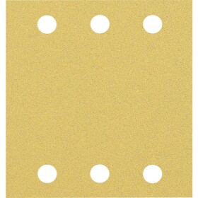 Bosch Accessories 2608901656 Brusný papier pre oscilačný brusku Zrnitosť 80 (d x š) 107 mm x 115 mm 50 ks; 2608901656