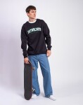 Skate World Better Team Crewneck Sweatshirt černá M