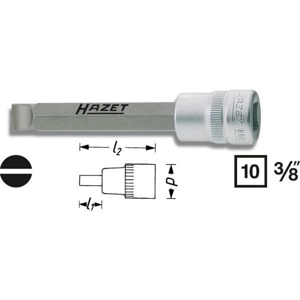 Hazet HAZET nástrčný kľúč 3/8 (10 mm) 8803-1X5.5; 8803-1X5.5