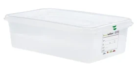 Denox GASTRONOX GN 1/1 150 mm / Gastronádoba s vekom / Polypropylén / 21 l / hermetická