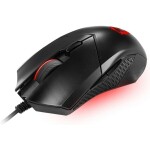 MSI Clutch GM 08 čierna / Herná optická myš / 4200 DPI / 6 tlačidiel / USB / drôtová / podsvietená (S12-0401800-CLA)