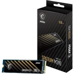 MSI Spatium M390 500GB M.2 2280 PCI-E x4 Gen3 NVMe (S78-440K070-P83)